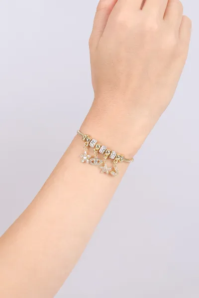 Gold Charmlı Bileklik 477601