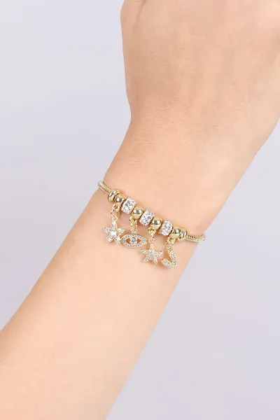 Gold Charmlı Bileklik 477601