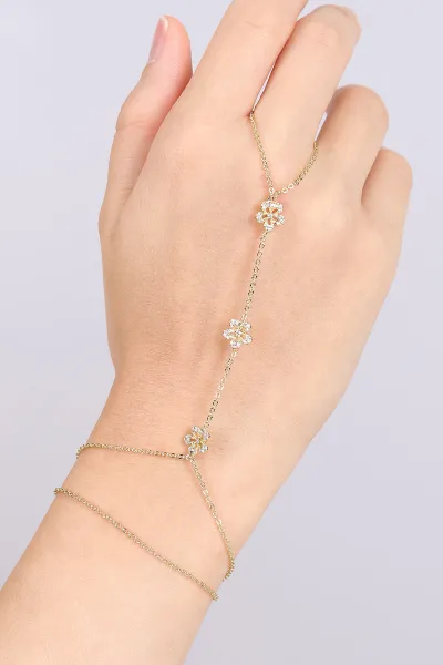 Gold Çiçek Model Şık Şahmeran 477671