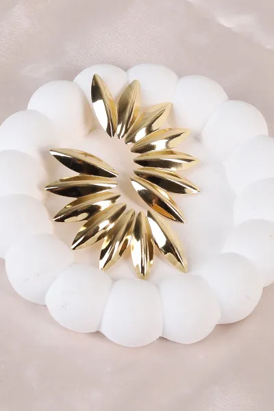 Gold Dal Küpe 486487