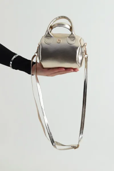 Gold Fermuarlı Kadın El Kol ve Omuz Çantası 483058