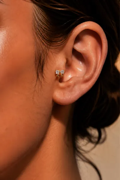 Gold Fiyonk Model Tragus 491521