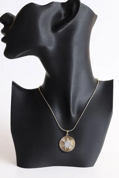 gold-gunes-figurlu-zirkon-tasli-celik-kolye-370594