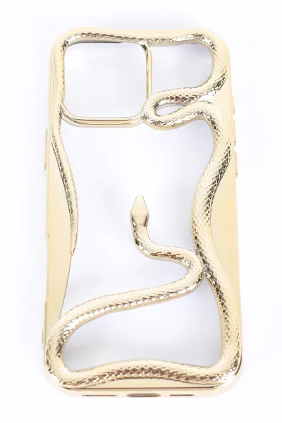 gold-iphone-15-pro-uyumlu-desenli-snake-serisi-sert-slikon-telefon-kilifi-390771