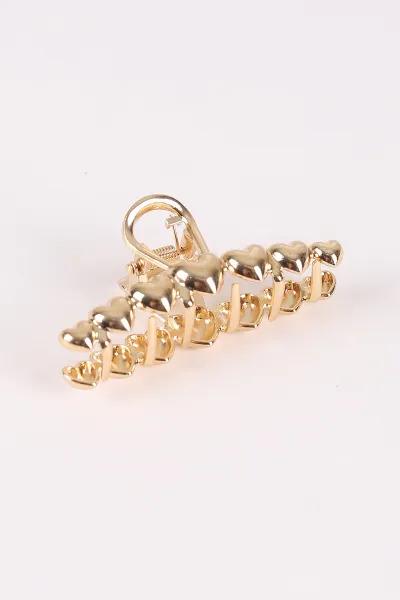 Gold Kalp  Model Büyük Boy Metal Mandal Toka 470715