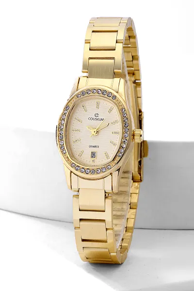 Gold Takvimli  Kadın Saat 476773