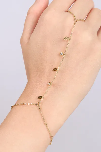 Gold Yaprak  Model Şık Şahmeran 477678