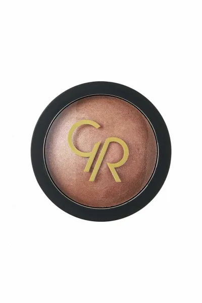 Golden Rose Baked Stardust - 107 Peach Pink - Işıltılı Allık 295286