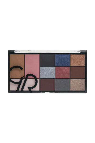 Golden Rose City Style Face&eye Palette-no: 02 Smokey - Makyaj Paleti 294644