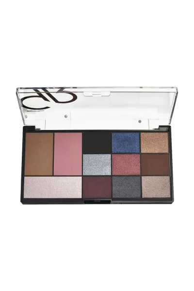 Golden Rose City Style Face&eye Palette-no: 02 Smokey - Makyaj Paleti 294644