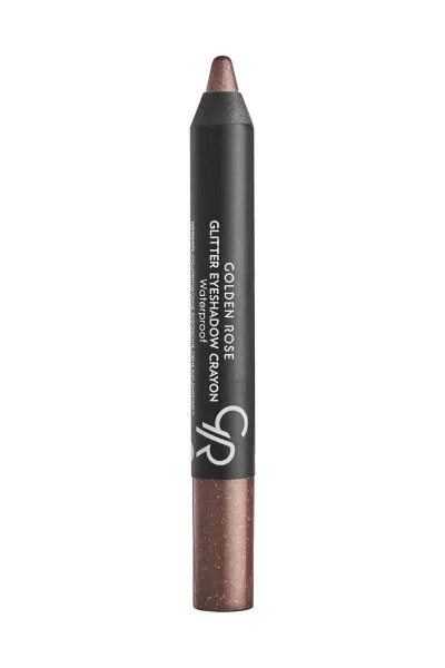 Golden Rose Glitter Eyeshadow Crayon Waterproof - 54 Shiny Brown - Işıltılı Kalem Far 283990