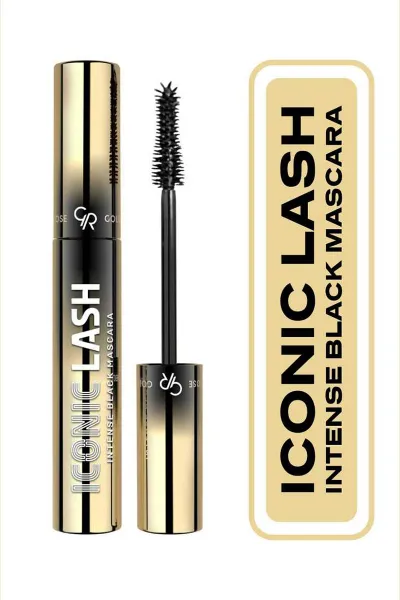 Golden Rose Iconic Lash Intense Black Mascara - Yoğun Hacim Veren Maskara 400616