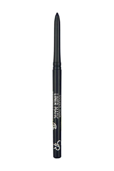 Golden Rose Liner Matic Waterproof Eyepencil-201 Black-Asansörlü Göz Kalemi 410917