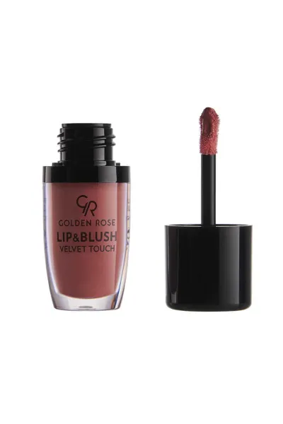 Golden Rose Lip&Blush Velvet Touch - 02 Salmon Pink - Ruj&Allık 296856