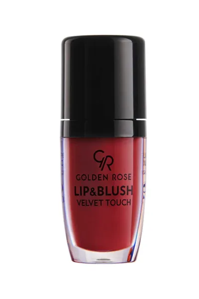 Golden Rose Lip&Blush Velvet Touch - 06 Real Red - Ruj&Allık 296859