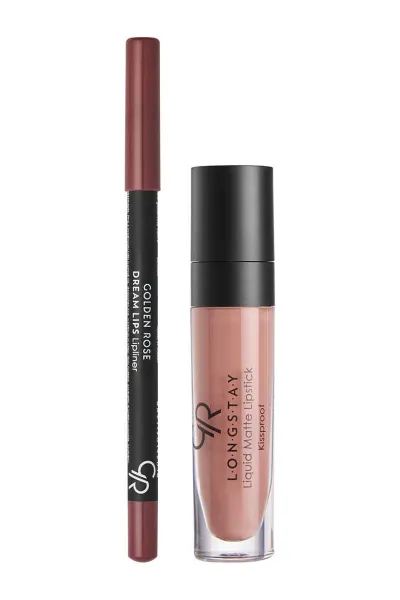 golden-rose-matte-lip-kit-warm-nude-likit-mat-ruj-ve-dudak-kalemi-seti-400190