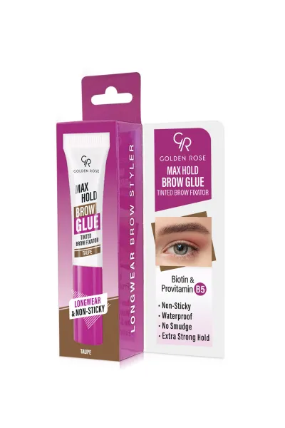 Golden Rose Max Hold Brow Glue - 103 Taupe - Açık Kahverengi Kaş Sabitleyici 497942