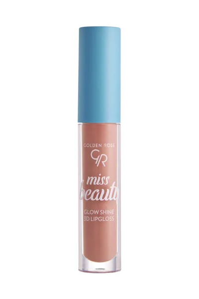 Golden Rose Miss Beauty Glow Shine 3D Lipgloss 03 Soft Peach 296475