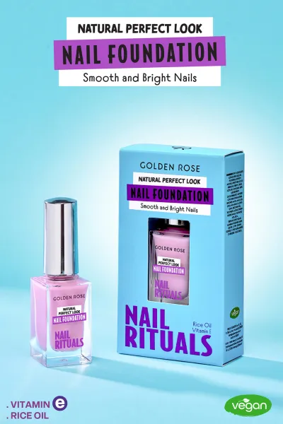 Golden Rose Nail Rituals Nail Foundation - Düzleştirici ve Pürüzlüşterici Tırnak Fondöteni 497885