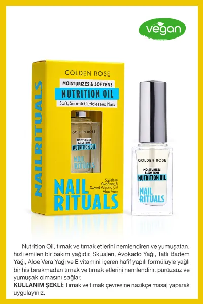 Golden Rose Nail Rituals Tırnak ve Tırnak Eti Yağı 497884