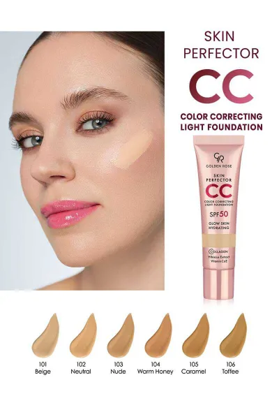 Golden Rose Skin Perfector Cc Light Foundation-CC Light Fondöten (No:104) 446482