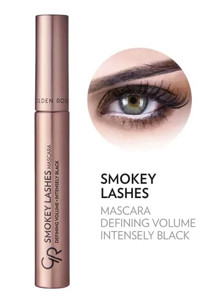 Golden Rose Smokey Lashes Mascara - Black - Belirginleştirici Yoğun Siyah Maskara 400612