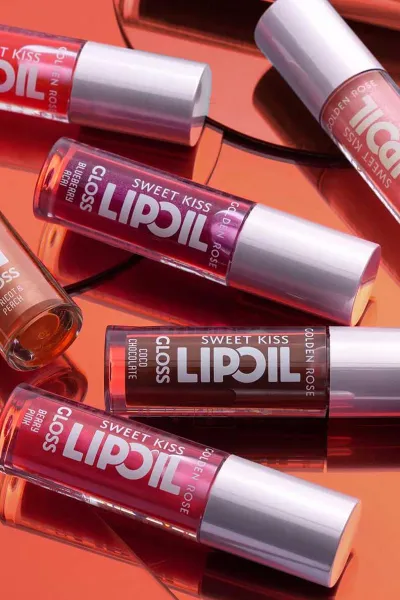 Golden Rose Sweet Kiss Lip Oil Gloss -02 - Apricot & Peach- Meyveli Dudak Parlatıcısı 367283