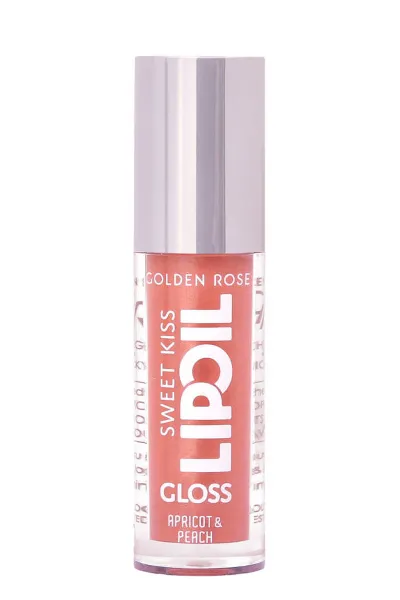 Golden Rose Sweet Kiss Lip Oil Gloss -02 - Apricot & Peach- Meyveli Dudak Parlatıcısı 367283
