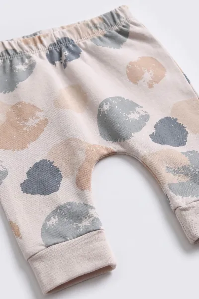 Gri (0-9 Ay) Koala Baskılı 2'li Erkek Bebek  Takım 472994