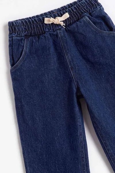 Gri (1-5 Yaş) Çizgi Baskılı  Kot Pantolonlu Erkek Çocuk Takım 478986