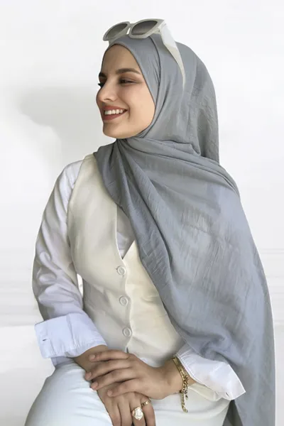 Gri 100x195 Cm Dubai Şal 381961