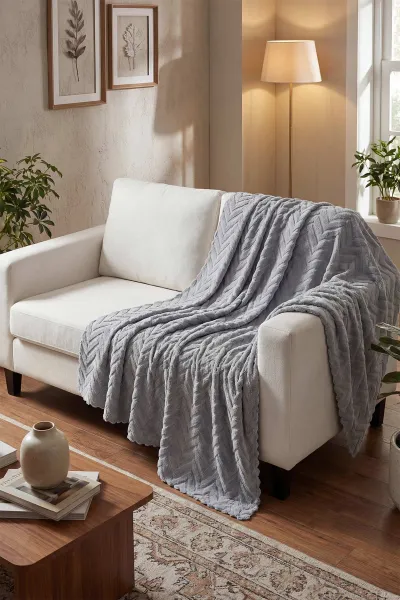 Gri 170x210 Cm Bella Home Welsoft Süngerli Koltuk Örtüsü 429683