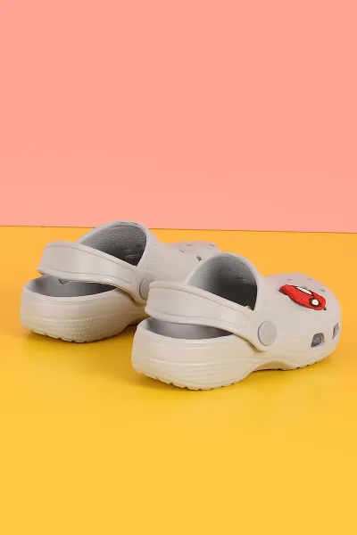 Gri (26-30) Figürlü Eva Çocuk Terlik & Sandalet 377307