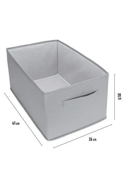 Gri 26x41x20 Cm Dolap İçi Pantolon Düzenleyici-Pantolon Organizer 399043