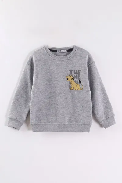 gri-3-12-yas-aslan-baskili-sardonlu-3-ip-erkek-cocuk-sweatshirt-473922