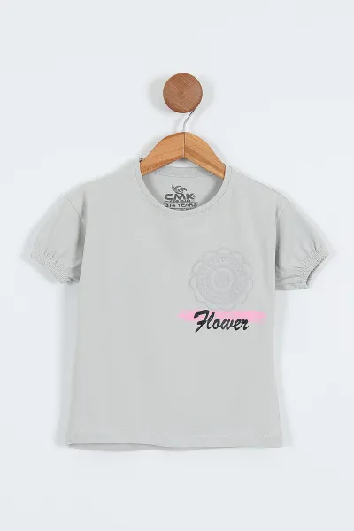 gri-3-12-yas-flower-baskili-kol-lastikli-kiz-cocuk-tisort-354294