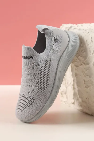 Gri (31-35 ) Triko Unisex Çocuk Ayakkabı 279496