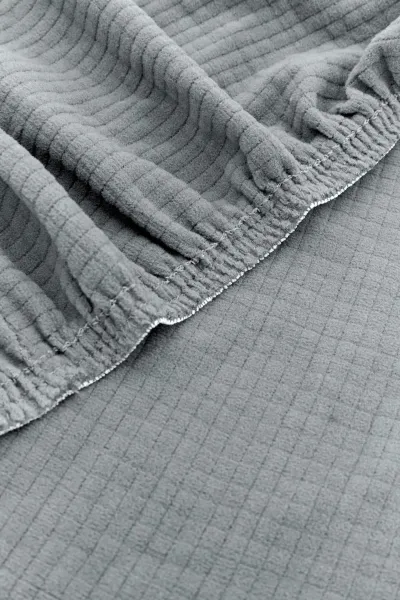 Gri 6'lı Bambu Sandalye Kılıfı 278394