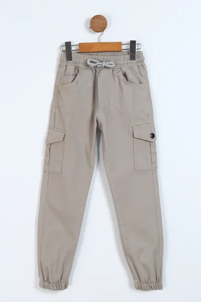 gri-8-12-yas-kargo-cepli-paca-lastikli-erkek-cocuk-keten-pantolon-328634