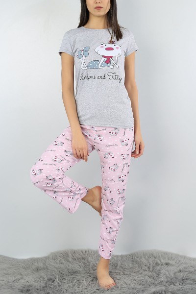 gri-baskili-bayan-pijama-takimi-52093