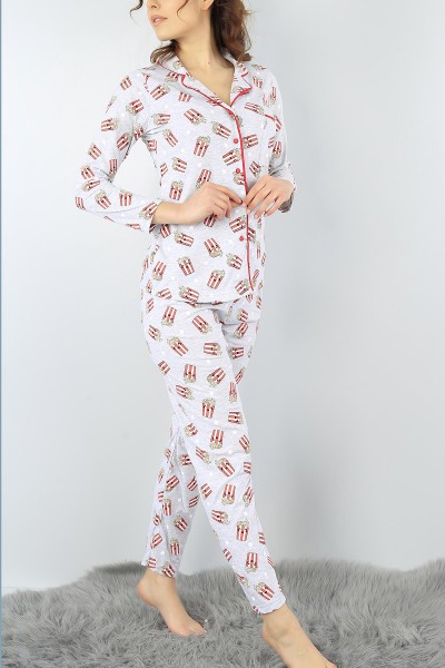 gri-baskili-bayan-pijama-takimi-52860