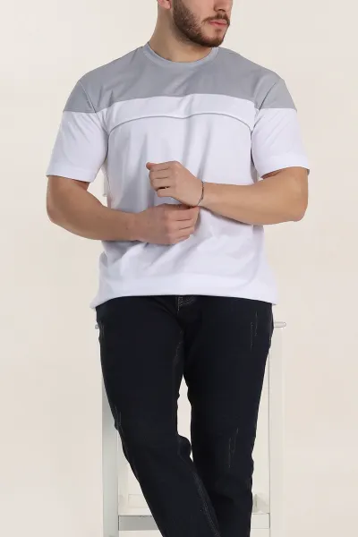 gri-beyaz-cift-renk-regular-fit-jakarli-erkek-tisort-346249