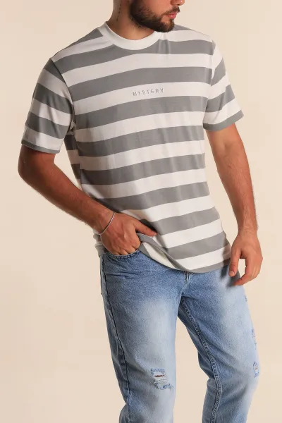 gri-beyaz-cizgili-relaxed-fit-yazi-detay-erkek-triko-tisort-279248