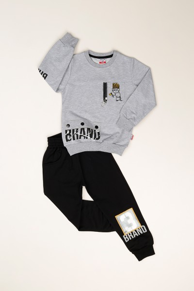 gri5-8-yas-brand-baskili-erkek-cocuk-ikili-takim-81589