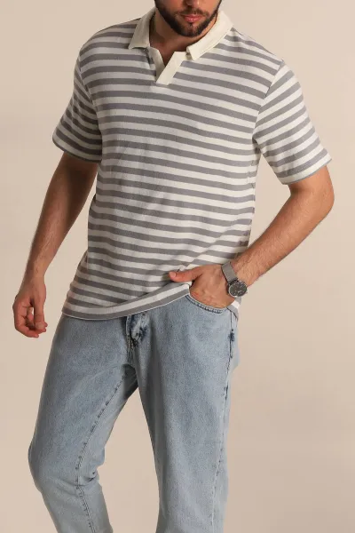 gri-cizgili-relaxed-fit-polo-yaka-erkek-triko-tisort-276752