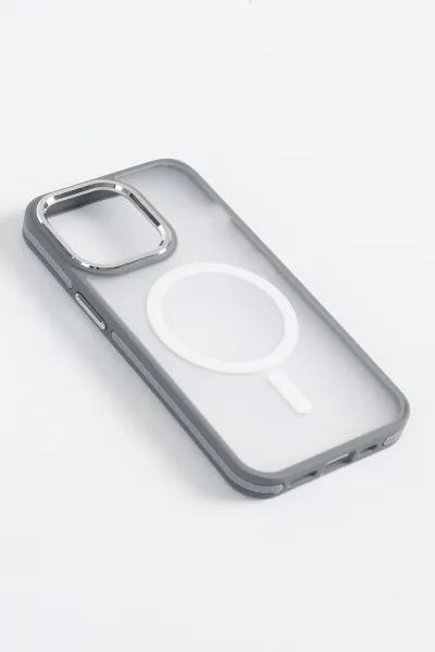 Gri İPhone 13 Pro Uyumlu Style Serisi Soft Tpu Slikon Telefon Kılıfı 349232