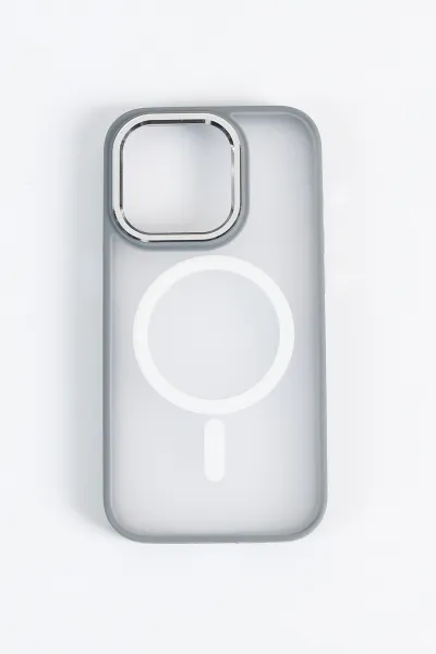 Gri İPhone 15 Pro Uyumlu Style Serisi Soft Tpu Slikon Telefon Kılıfı 349255