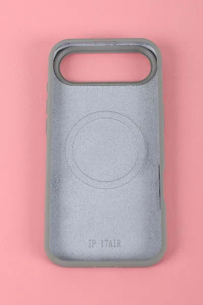 Gri İPhone 17 Air Uyumlu Capsule Serisi Soft Tpu Slikon Telefon Kılıfı 411869