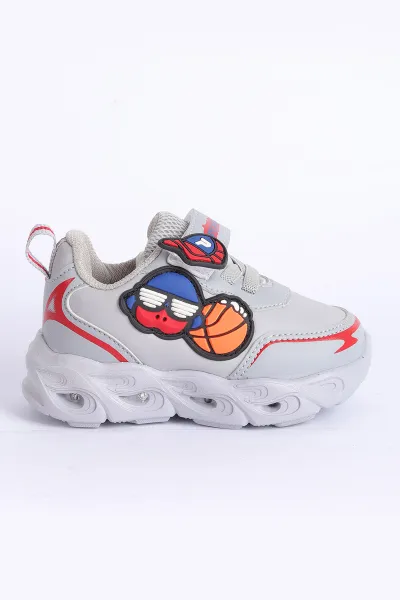 gri-kirmizi-22-25figurlu-cirtli-isikli-erkek-bebe-spor-ayakkabi-307540