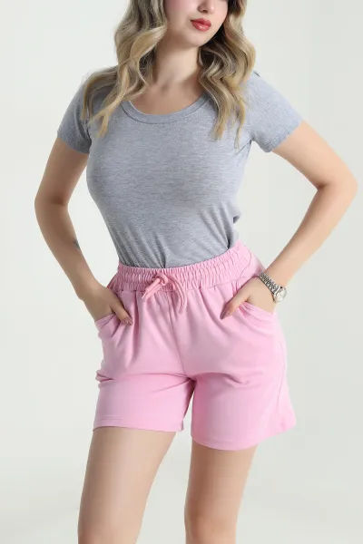 Gri Likralı Süprem Kadın Body Tişört 478349